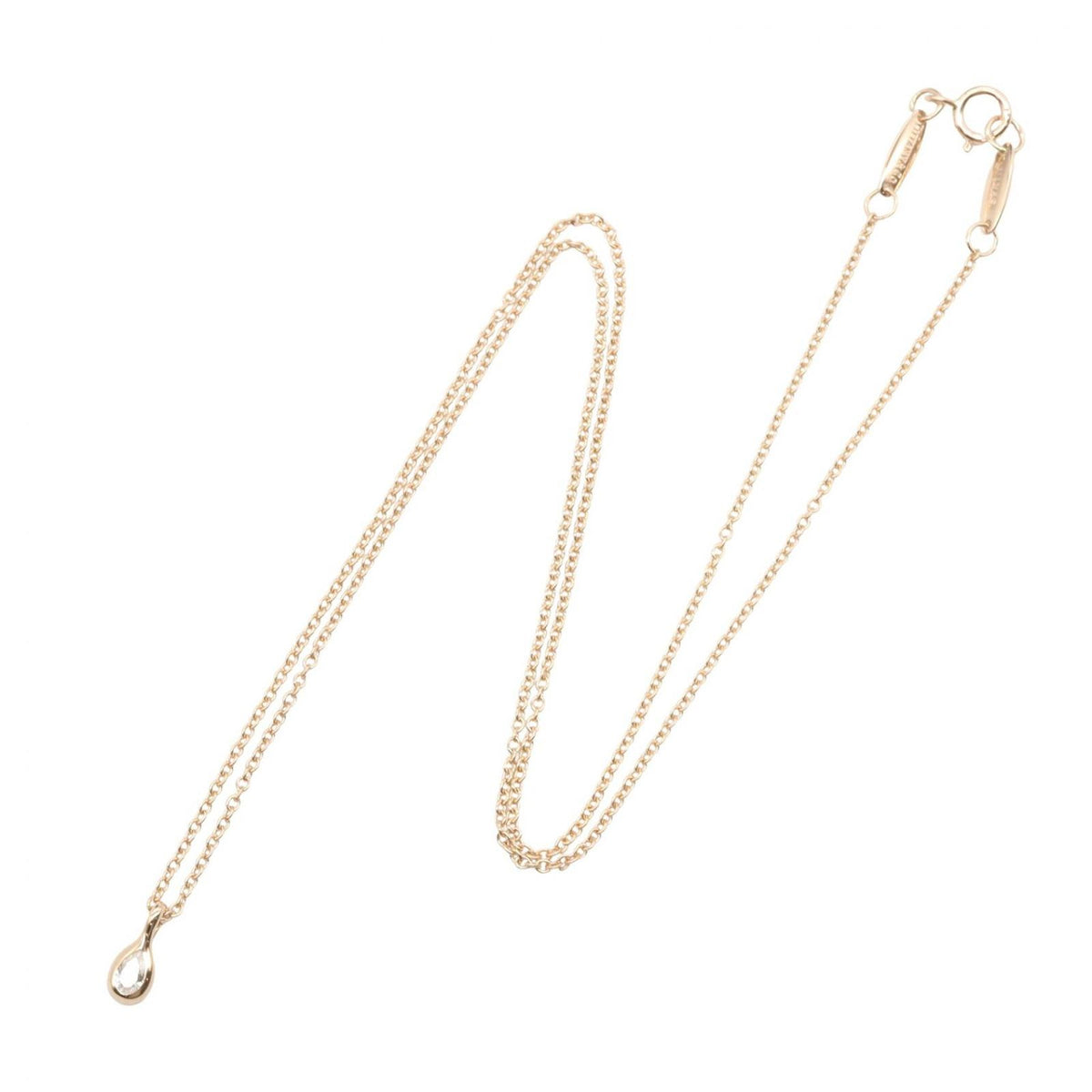 Tiffany & Co Necklace Diamond 18k Pink Gold — view 2