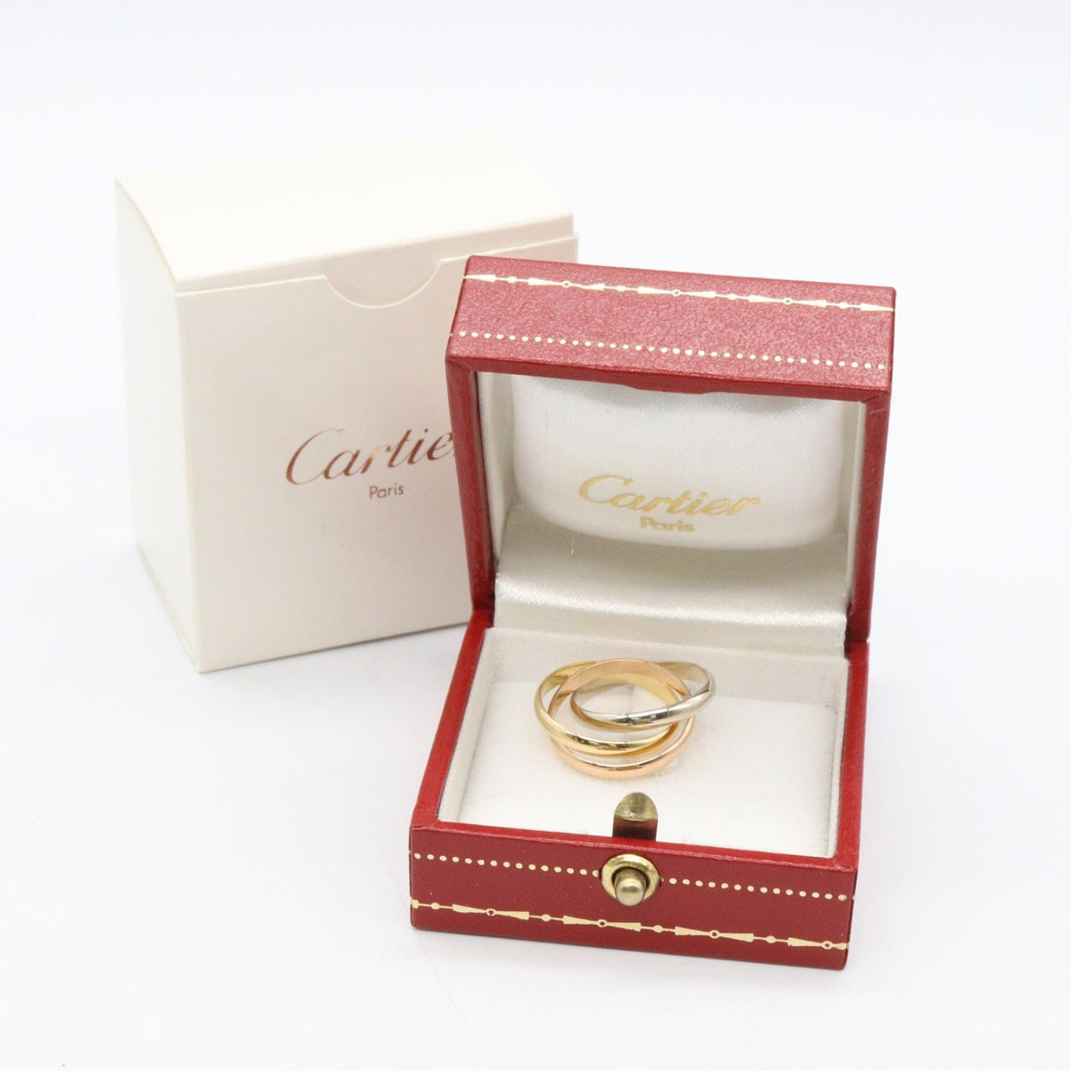 Cartier Ring Trinity 18k White Gold — view 6