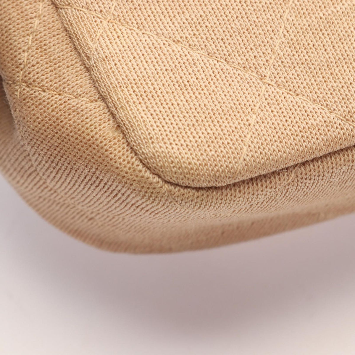Chanel Shoulder Bag Quilted Single Flap Beige Chain — view 7