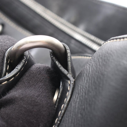 Celine Handbag Boogie Bag Black Leather — view 5