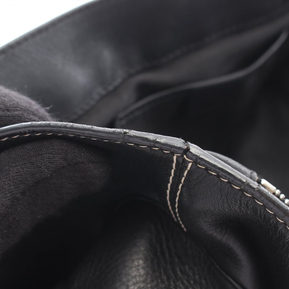 Celine Handbag Boogie Bag Black Leather — view 7
