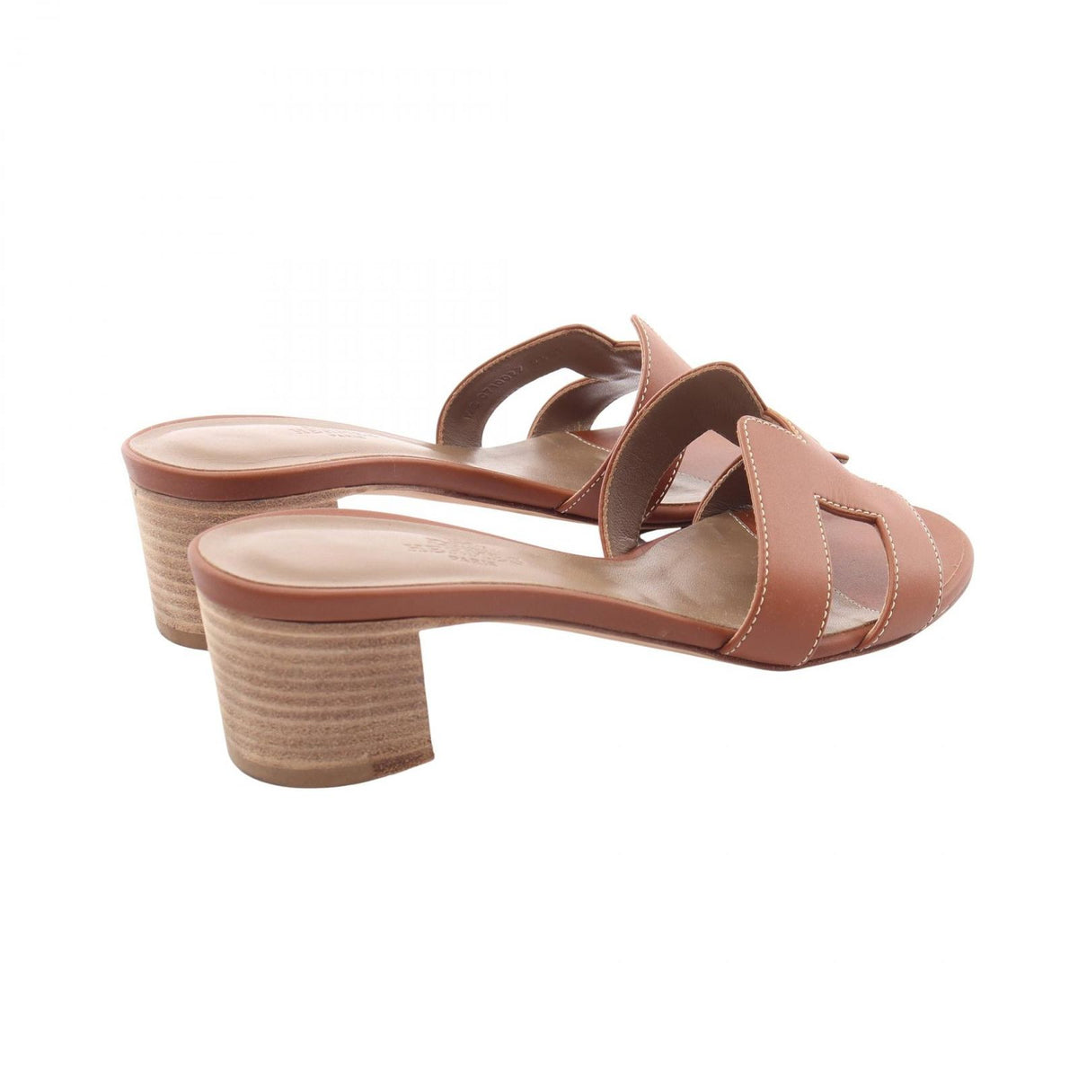 Hermes Mules Oasis Leather Shoes Oran Sandals — view 2