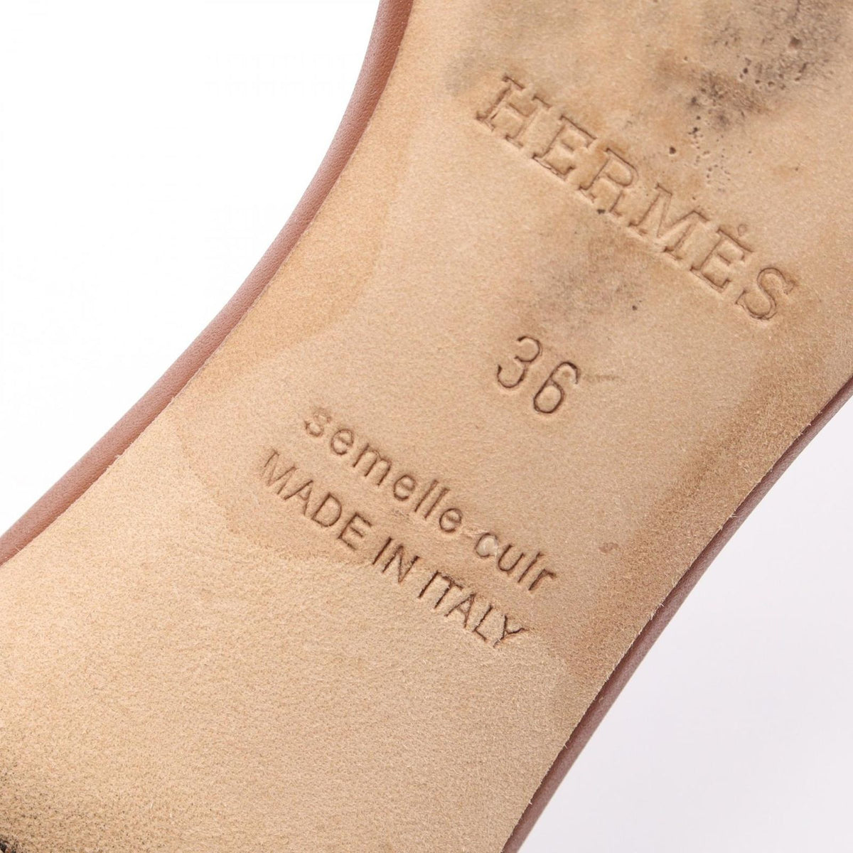 Hermes Mules Oasis Leather Shoes Oran Sandals — view 6