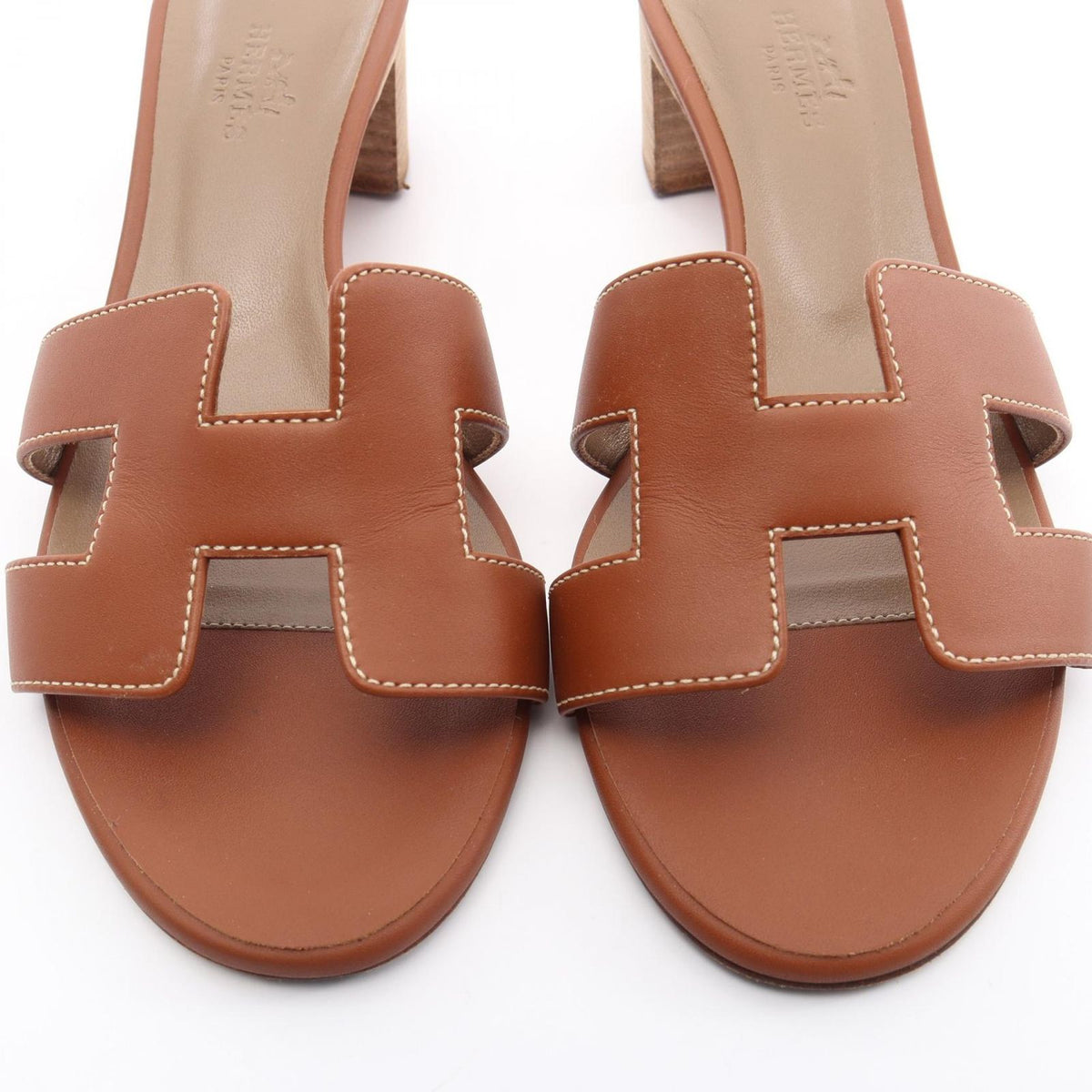 Hermes Mules Oasis Leather Shoes Oran Sandals — view 7