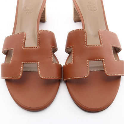 Hermes Mules Oasis Leather Shoes Oran Sandals — view 7