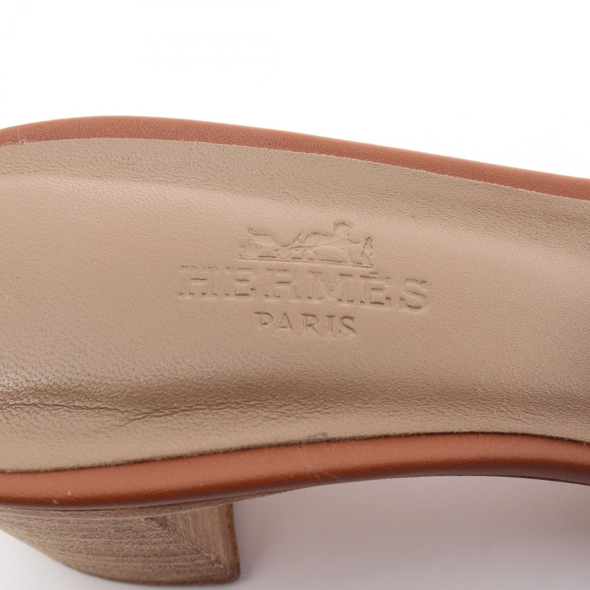 Hermes Mules Oasis Leather Shoes Oran Sandals — view 5