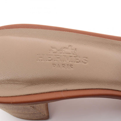 Hermes Mules Oasis Leather Shoes Oran Sandals — view 5