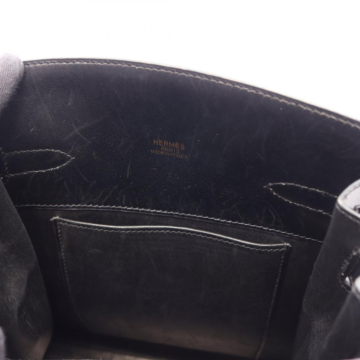 Hermes Shoulder Bag Kelly Sports MM Black Calfskin — view 7