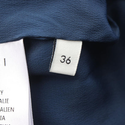 Gucci Dress Interlocking G Button Tweed Short Sleeve Cotton — view 7