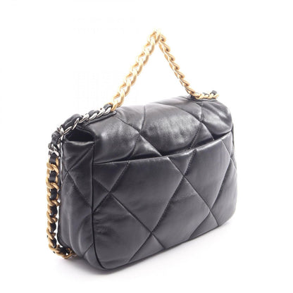 Chanel Shoulder Bag 19 Dixneuf Quilted 2-Way Black Lambskin Chanel 19 Chain — view 2