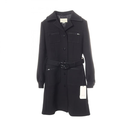 Gucci Wool Coat Black