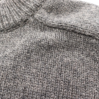 Saint Laurent Paris Knit Mock Neck Long Sleeve Sweater — view 6