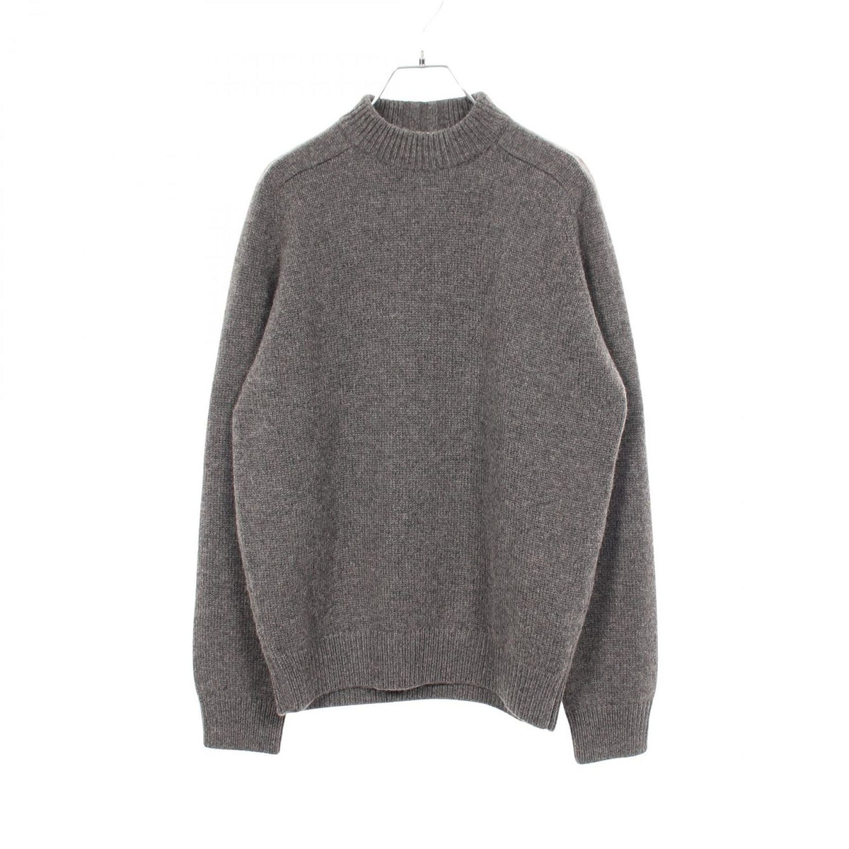 Saint Laurent Paris Knit Mock Neck Long Sleeve Sweater