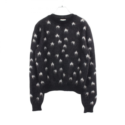 Saint Laurent Paris Knit Star Pattern Sweater