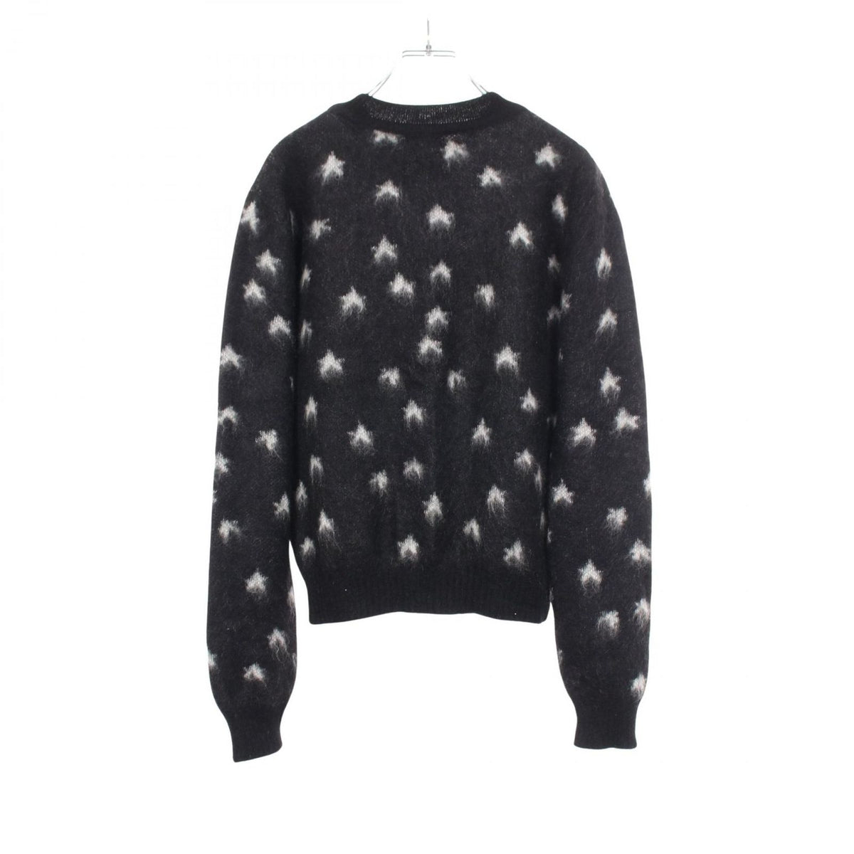 Saint Laurent Paris Knit Star Pattern Sweater — view 2