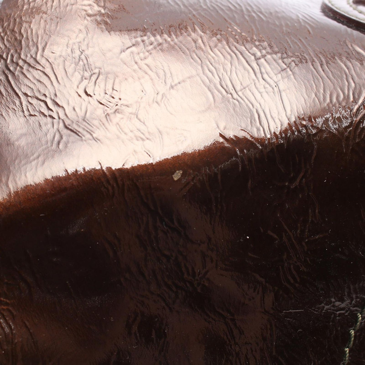 Loewe Handbag Nappa Aire Dark Brown Khaki Leather — view 8