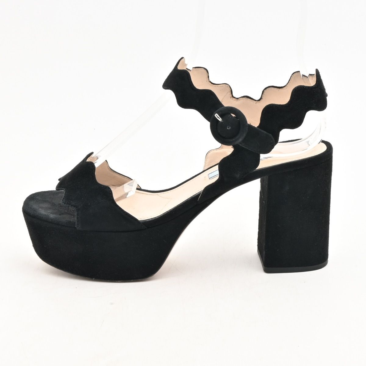 Prada Sandals Black Platforms