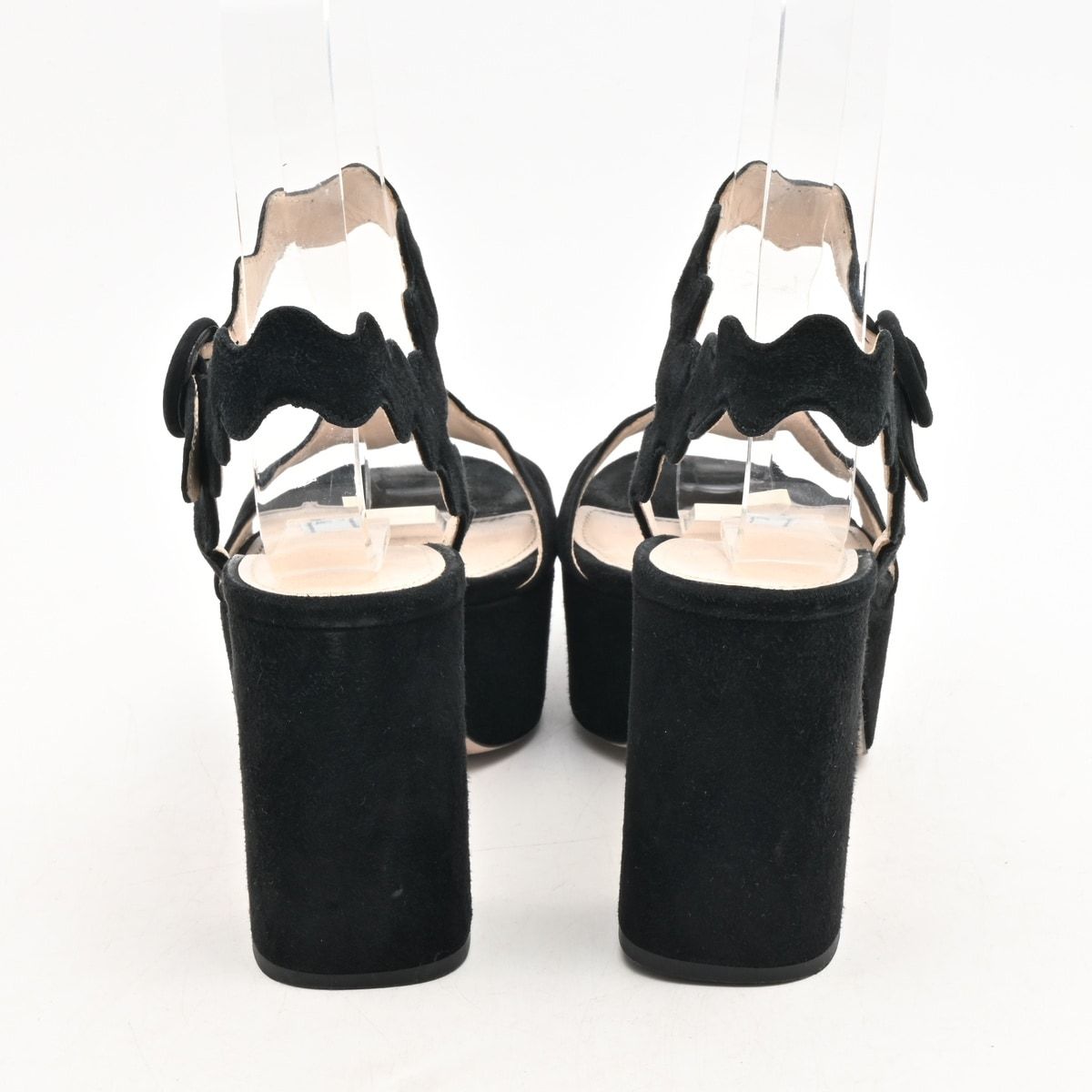 Prada Sandals Black Platforms — view 3