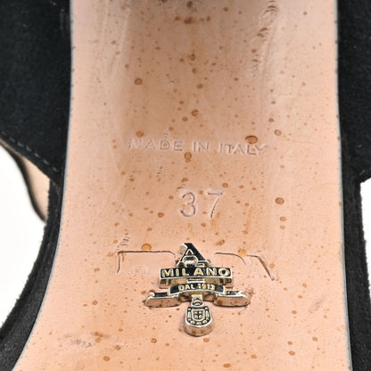 Prada Sandals Black Platforms — view 6