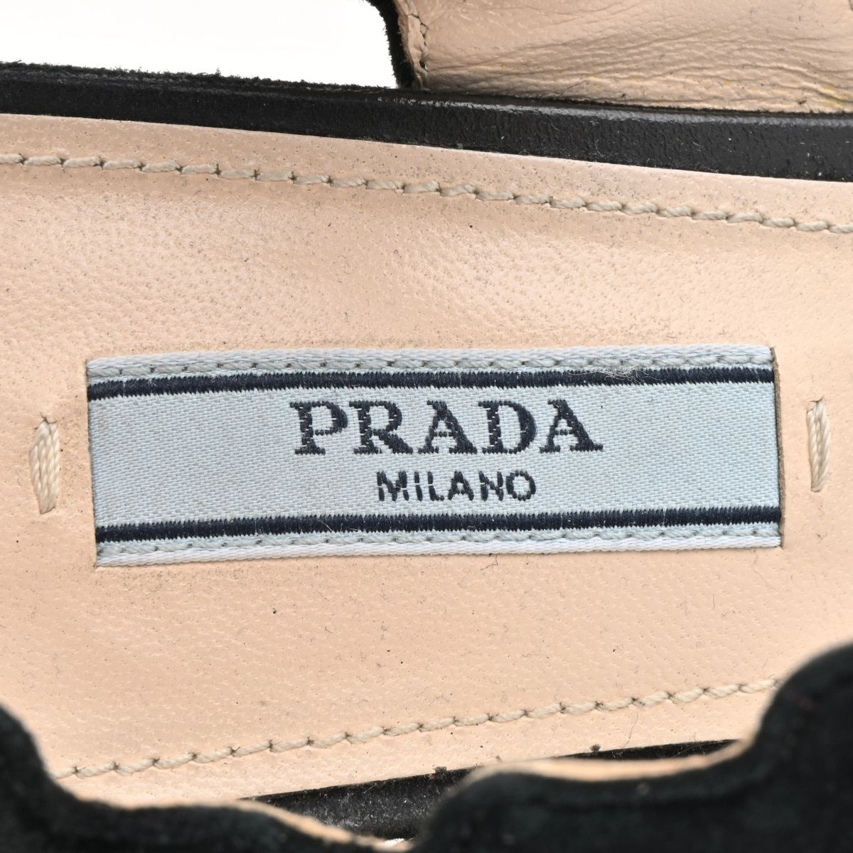 Prada Sandals Black Platforms — view 5
