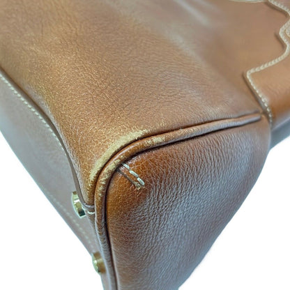 Cartier Handbag Marcello Brown Leather — view 6