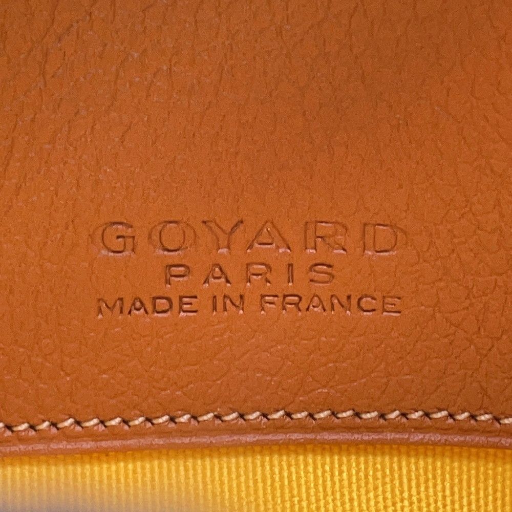 Goyard Pouch Senat Mini Leather Case Black — view 6
