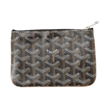 Goyard Pouch Senat Mini Leather Case Black — view 3