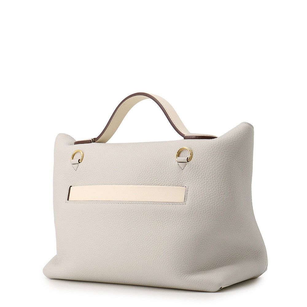 Hermes 24/24 29 Sac Vanquatre Verso Pearl Gray Nata Gold Togo Swift 2-Way — view 2