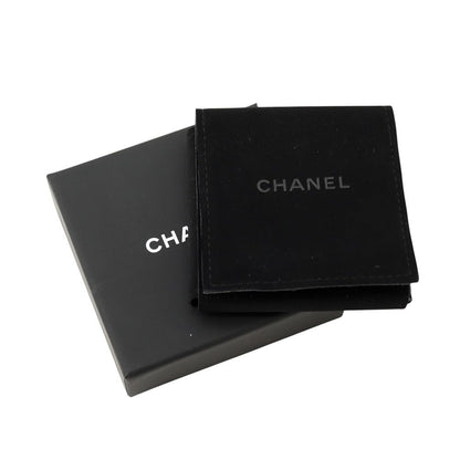 Chanel Earrings Rhinestone CC Logo — view 8