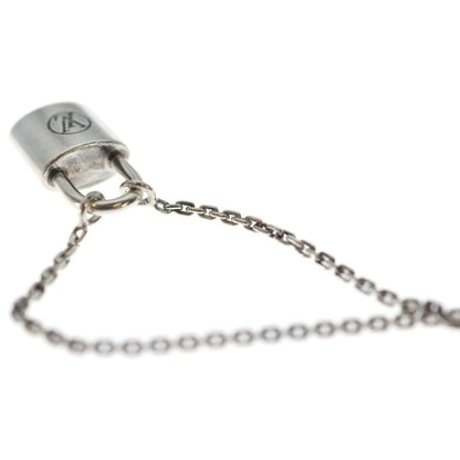 Louis Vuitton Lock It Neck Lace Necklace Padlock Motif Silver — view 6