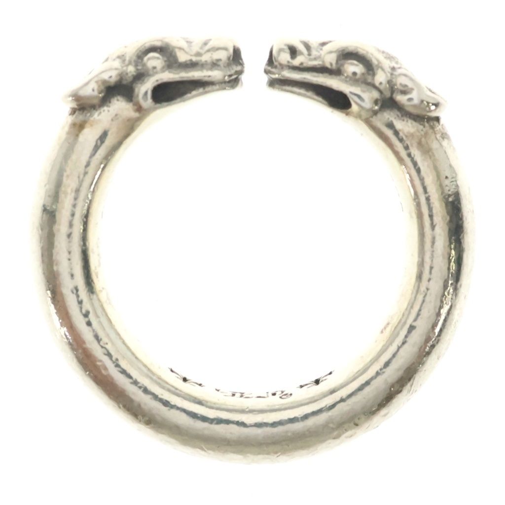 Chrome Hearts Double Dog Ring Silver — view 6