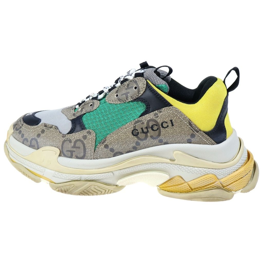 Gucci the Hacker Project Triple S Sneakers Beige