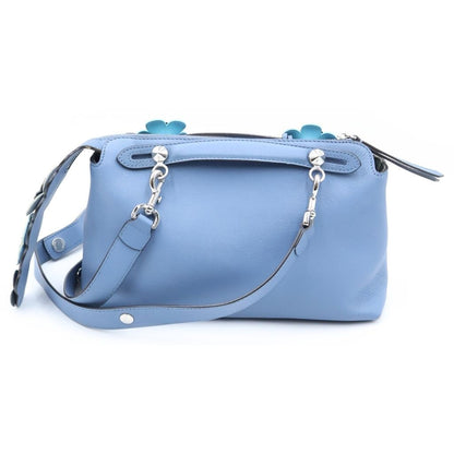 Fendi by the Way Medium Leather 2-Way Bag Silver Blue — view 2