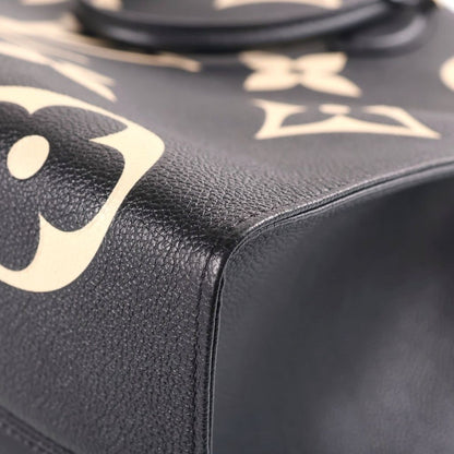 Louis Vuitton on the Go GM Monogram Empreinte Tote 2-Way Handbag Black — view 5