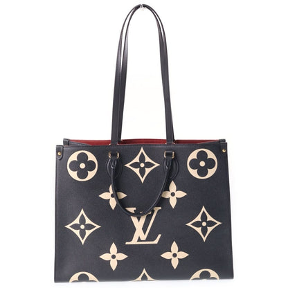 Louis Vuitton on the Go GM Monogram Empreinte Tote 2-Way Handbag Black — view 2