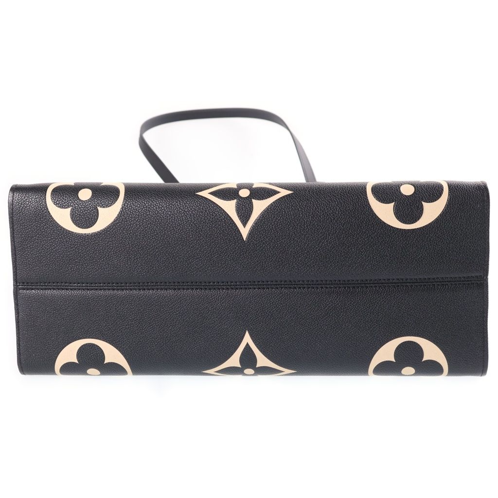 Louis Vuitton on the Go GM Monogram Empreinte Tote 2-Way Handbag Black — view 4