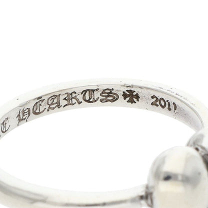Chrome Hearts Bubblgm Heart Bubblegum Silver Ring — view 4