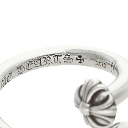 Chrome Hearts Nail Crsball Cross Ball Silver Ring — view 4
