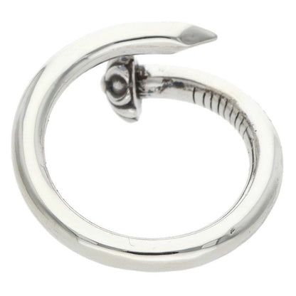Chrome Hearts Nail Crsball Cross Ball Silver Ring — view 2