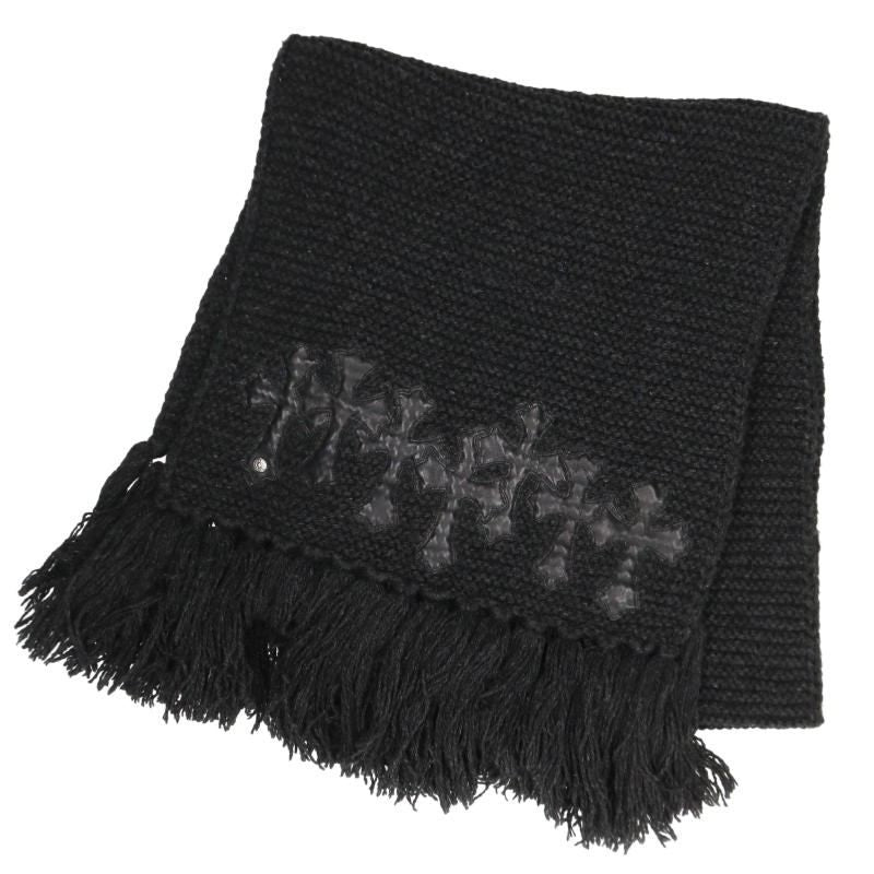 Chrome Hearts Cross Patch Scarf