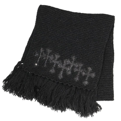Chrome Hearts Cross Patch Scarf