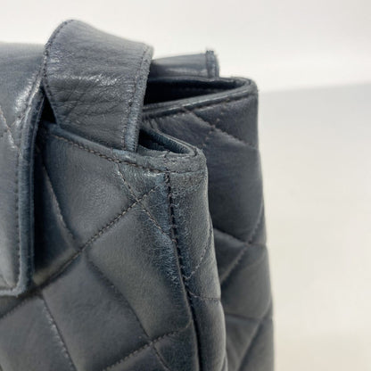 Chanel Handbag Quilted Lambskin Black Gold — view 6