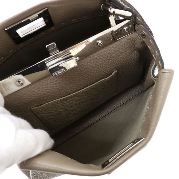Fendi Peekaboo Mini Selleria Handbag — view 3