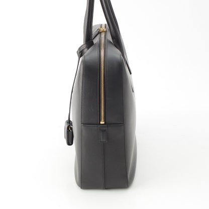 Saint Laurent Classic Museum Leather Business Tote Black — view 3