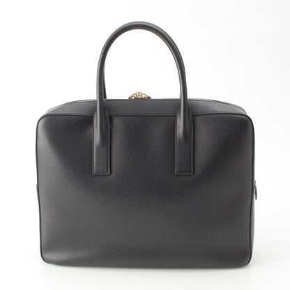 Saint Laurent Classic Museum Leather Business Tote Black — view 4