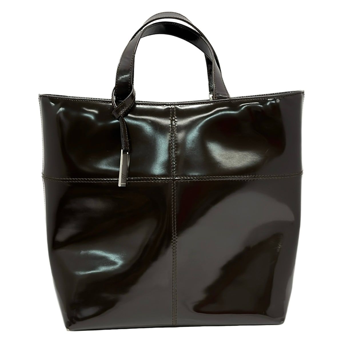 Gucci Handbag Dark Brown Leather