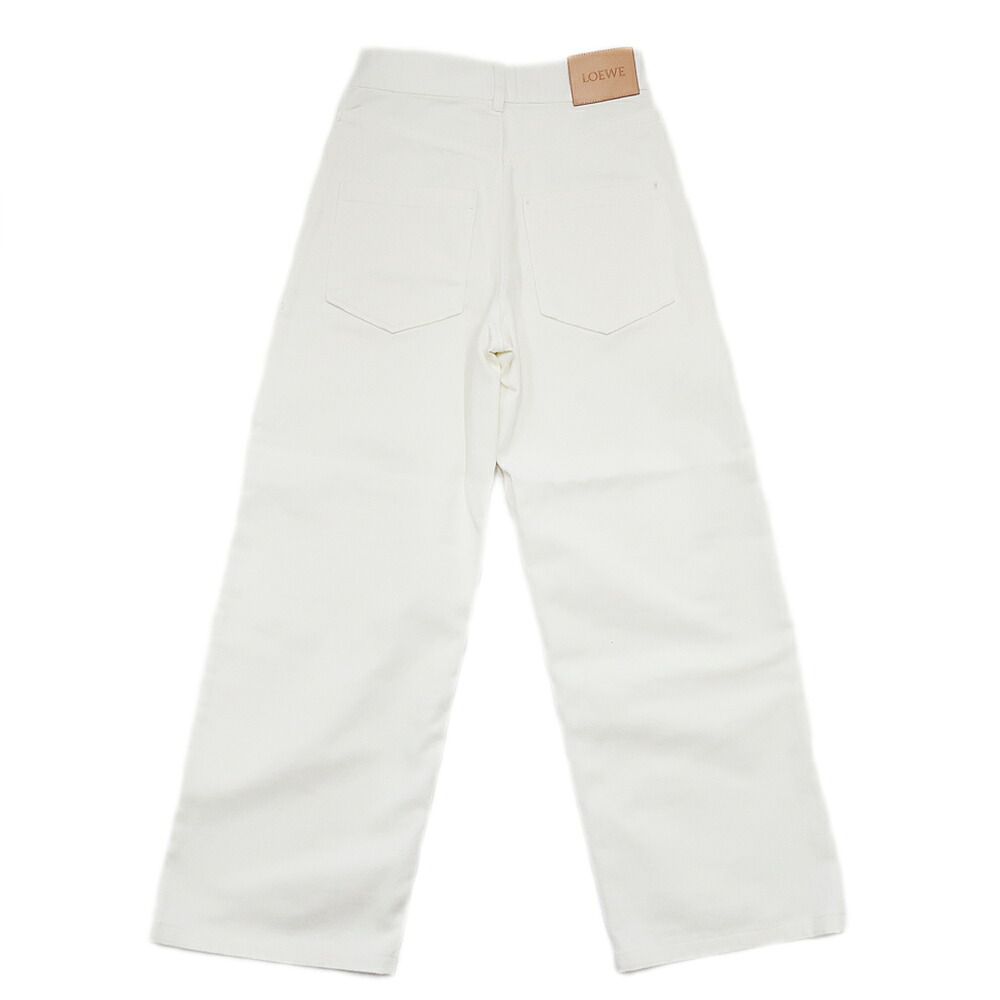 Loewe Pants Denim White Cotton 34 Jeans — view 2