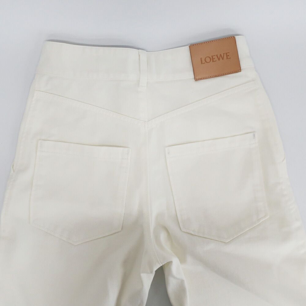 Loewe Pants Denim White Cotton 34 Jeans — view 4