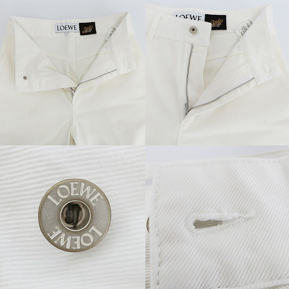 Loewe Pants Denim White Cotton 34 Jeans — view 5
