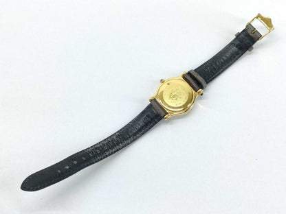 Gucci Watch Gold Brown Stainless Steel Leather — view 5